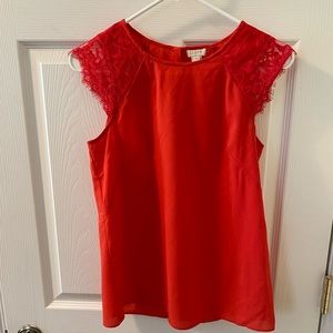 J Crew Short Sleeve Blouse